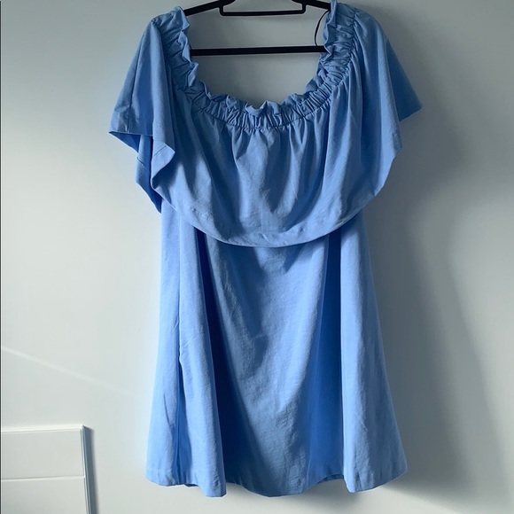 H&M Off-the-Shoulder Mini Dress